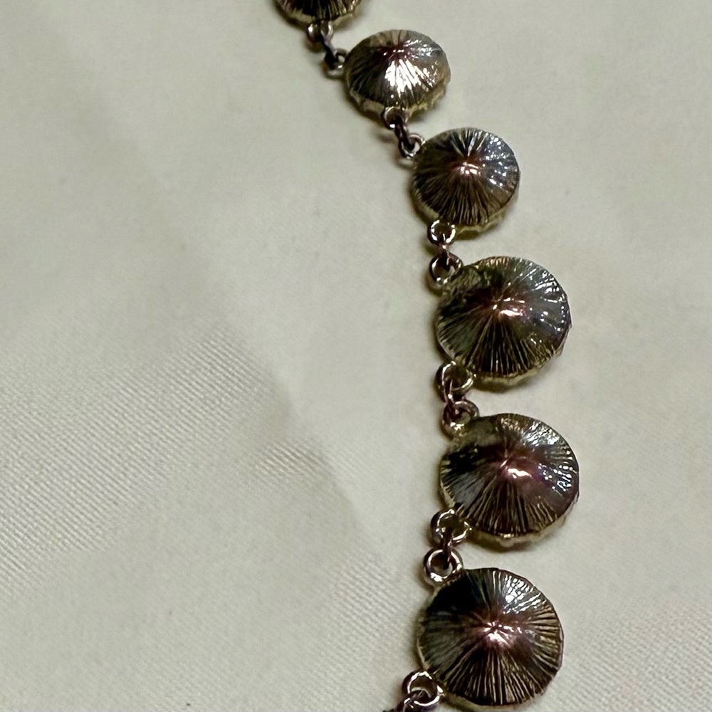 J. Crew Brulee Rhinestone & Brass Statement Necklace - Picture 4 of 4